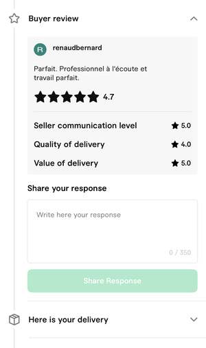 Fiverr review from t_mahal for GMC Fixer, 5 stars